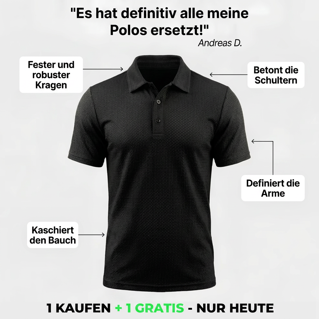 Amalfi - Ultrabequemes Polohemd für Männer